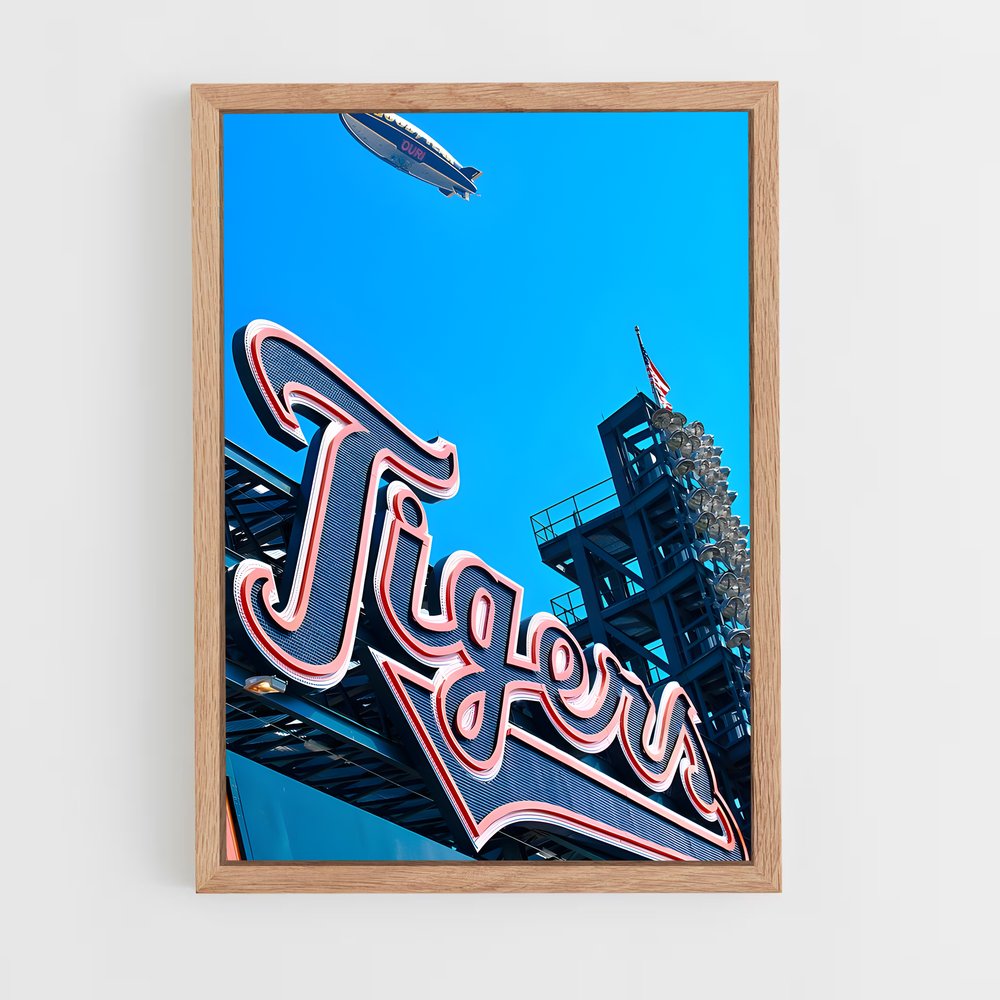 Poster T-Rex Fury – affiche Baseball (vue 4)